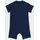 adidas KURZÄRMLIGER GERIPPTER ONESIE, REGULAR - Night Indigo - 98