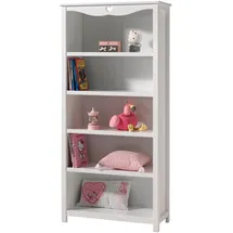 58 aufm Kessel Kamila Standregal 90 x 40 x 190 cm Weiß