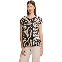 Betty Barclay Damen mit Aufdruck 38, Schwarz/Braun | 38