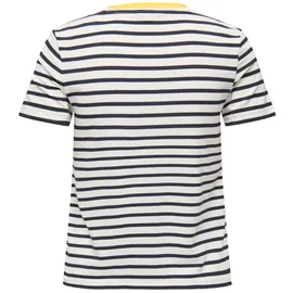 Only Onlheart Life S/S Tee JRS Noos Gelb/Weiß XL