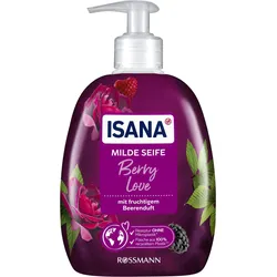 ISANA Flüssigseife fruchtiger Beerenduft 0,5 l
