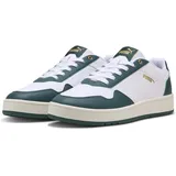 Sneaker White-Dark myrtle/PUMA gold 38.5 EU