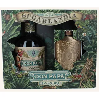 Don Papa Baroko 40,0 % vol 0,7 l Geschenkset