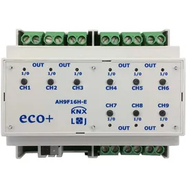Lingg & Janke Lingg&Janke KNX Schaltaktor eco+ 9-fach 16A 6TE AH9F16H-E