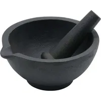KING HOFF Gusseisen Mörser mit Stößel Ø 13 cm 6,5 cm