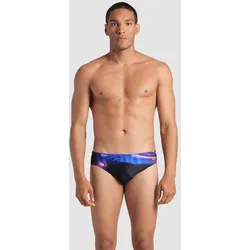 Badehose Slip Herren arena Dreamline - Black-multi - 3