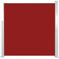 vidaXL Ausziehbar Seitenmarkise 140 x 300 cm rot 317877