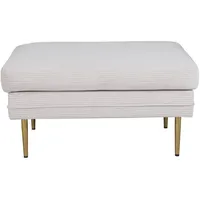 VCM ebuy24 Hocker Beige, Holzwerkstoff, 90x49x70 cm, Wohnzimmer, Hocker,