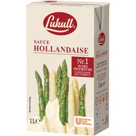 Lukull Sauce Hollandaise (zart, cremig und gelingsicher) 1er Pack (1 l)