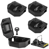 Petigi Lebendfalle Köderbox 4 x