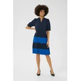 Culture Kleid Blusenkleid Blau S
