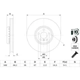 Bosch Bremsscheibe 0 986 479 F59