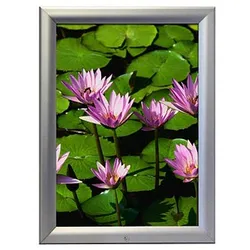 update displays  Klapprahmen silber 27,6 x 36,6 cm