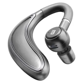 Cellular Line cellularline Bold | Mono-Bluetooth-Headset mit langlebigem Akku – 40 Minuten Ladezeit für 23 Stunden Autonomie - integrierte Mikrofon mit Multifunktionstaste, Schwarz