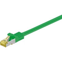 Goobay Patchkabel Cat6a/Cat7, S/FTP RJ-45/RJ-45, 0.5m, grün (91577)