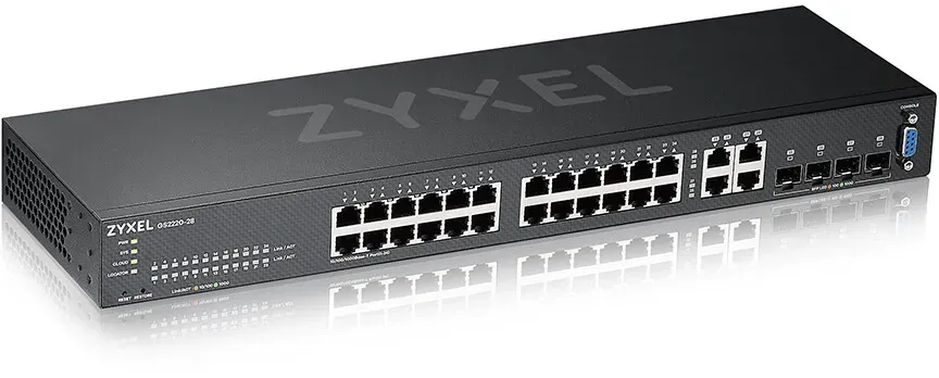 Zyxel GS2220-28-EU0101F Netzwerk-Switch Managed L2 Gigabit Ethernet (10/100/1000...