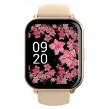 HiFuture Zone2 BT 40 mm Kunststoffgehäuse pink Silikonarmband pink One Size