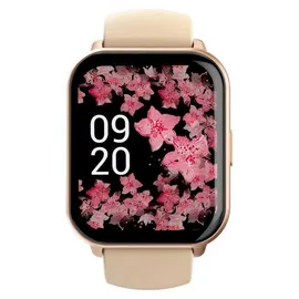 HiFuture Zone2 BT 40 mm Kunststoffgehäuse pink Silikonarmband pink One Size