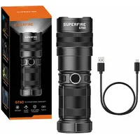 SuperFire Gt60 2600lm Usb-c Taschenlampe - Black - One