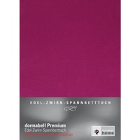 dormabell Premium Jersey-Spannbetttuch beere - 120x200 bis 130x220 cm (bis 24 cm Matratzenhöhe)