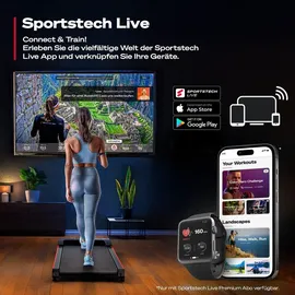 Sportstech Walking Pad Walkmate Schwarz