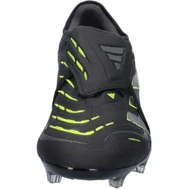 adidas Predator Pro FG Herren Core Black/Carbon/Lemon 44