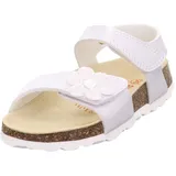 superfit Fussbettpantoffel Sandale, Weiß 1010, 29