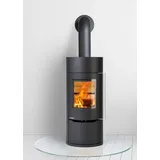 Kaminofen Bartz Pina raumluftunabhängig Stahl schwarz 4,5kW