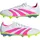 adidas Predator League FG/MG Fußballschuhe - cloud white/lucid pink/lucid lemon 42 2/3