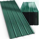 Gardebruk Trapezblech 14er-Set Grün 110x46cm