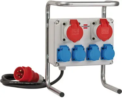 Kleinstromverteiler H07RN-F5G1,5 mit Gestell