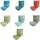 CreaTable Dipschale Nature Collection Blau 6-tlg.