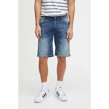 Blend Shorts BHTWISTER-denimshorts mit Markenlabel, aus Baumwollmischung, Regular Fit, knielange Form blau L
