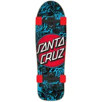 Santa Cruz Longboard Contra Dot, Größe:9.75, Farben:Black-Blue