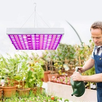 ele ELEOPTION LED Pflanzenlampe, Vollspektrum Grow Light mit Einstellbarem Seil für Zimmerpflanzen/Grow Box/Gewächshaus Hydroponic Gemüse Blume Growth Aussaat Blühen (45W)