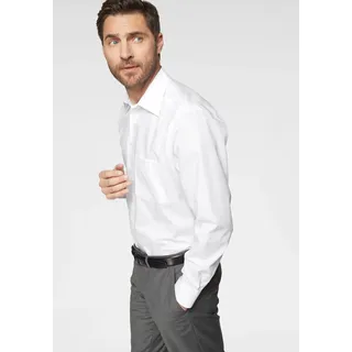 Olymp Herren, Hemd weiß comfort fit", weiß, NOS
