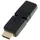 goobay HDMI-Adapter HDMI A-Buchse auf HDMI A-Stecker abwinkelbar