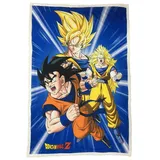 COFI Dragon Ball Z Bettüberwurf 100 x 150 cm Blau