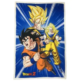 COFI Dragon Ball Z Bettüberwurf 100 x 150 cm Blau