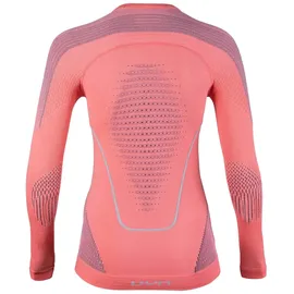 Uyn Evolutyon langarm Funktionshirt Damen coral/anthrazit/aqua S/M