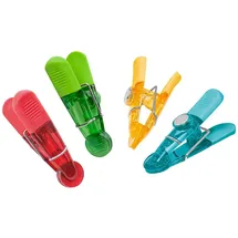 Wedo GLOSSY Magnete farbsortiert, Kunststoff 8,4 x 4,0 x 2,1 cm, 4 St.