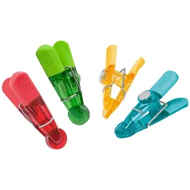 Wedo GLOSSY Magnete farbsortiert, Kunststoff 8,4 x 4,0 x 2,1 cm, 4 St.