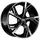 Fondmetal Atena 8,5 x 19 5 x 112 ET45 MB66,5 Schwarz