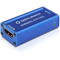 Oehlbach UltraHD Repeater (HDMI Signalverstärker für UltraHD Signale, HDR,