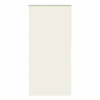 VidaXL Verdunkelungsrollo Cremeweiß 110x210cm Stoffbreite 105,7cm