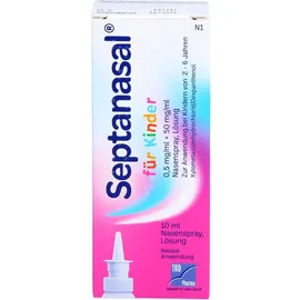 TAD Pharma Septanasal für Kinder 0,5 mg/ml + 50 mg/ml Nasens.