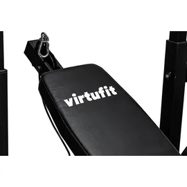 VirtuFit Multifunktionale Hantelbank Deluxe Schwarz