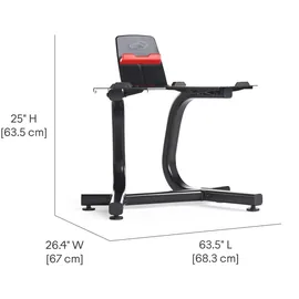 Bowflex SelectTech Hantelständer, Schwarz,