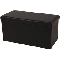 ECHTWERK Sitztruhe SeatBox schwarz Holz 76,0 cm