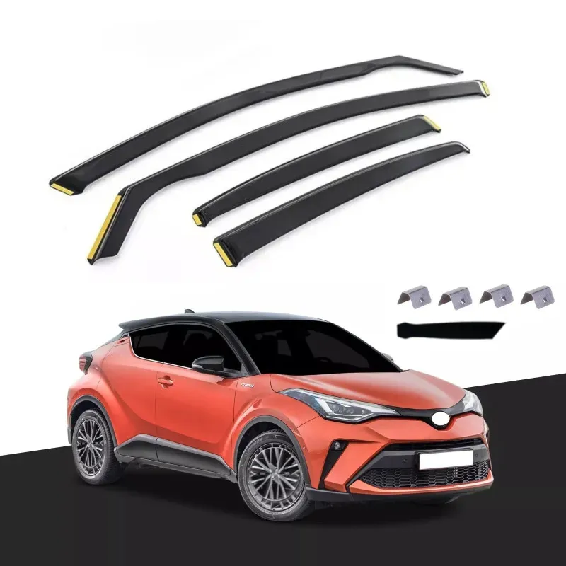 Satz mit 4 Windabweisern für TOYOTA C‐HR (ab 2017)